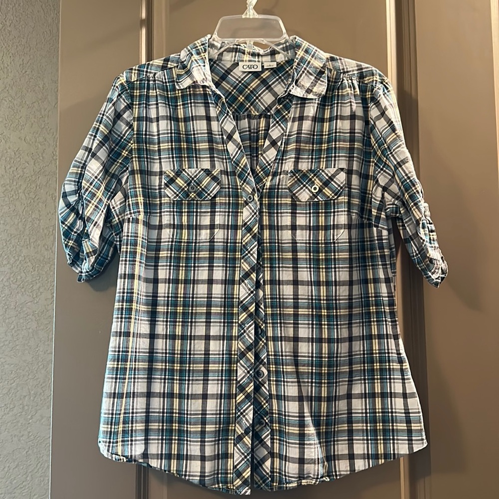 Cato Button Up Blouse